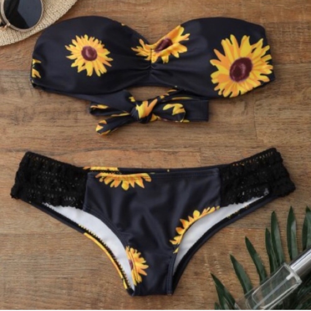 Sunflower bikini set